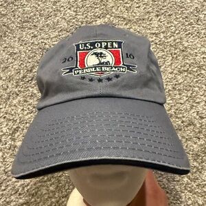 US Open Pebble Beach‎ Adult Gray Adjustable Strapback Hat Cap